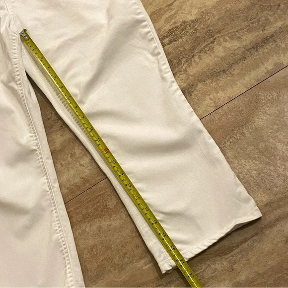 Copperflash Women’s Curvy  Mid-Rise Capri Size 14 White Waist 34 Casual - Picture 3 of 8